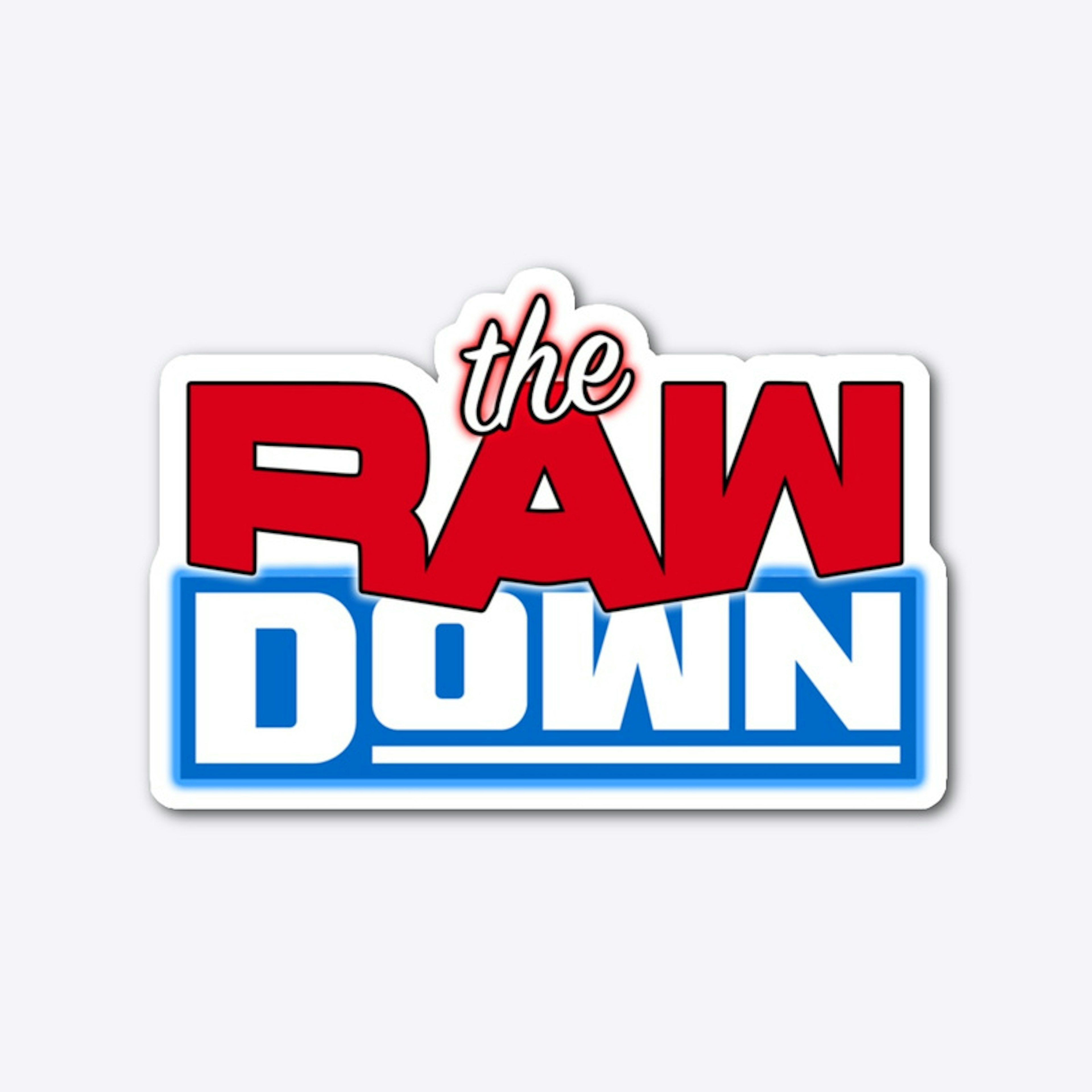 The RAWDOWN sticker