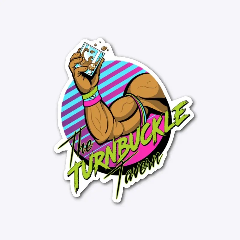 Turnbuckle Tavern - Sticker