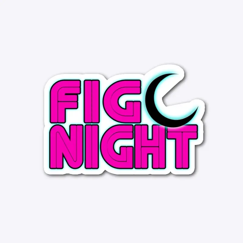 Fig Night - Sticker